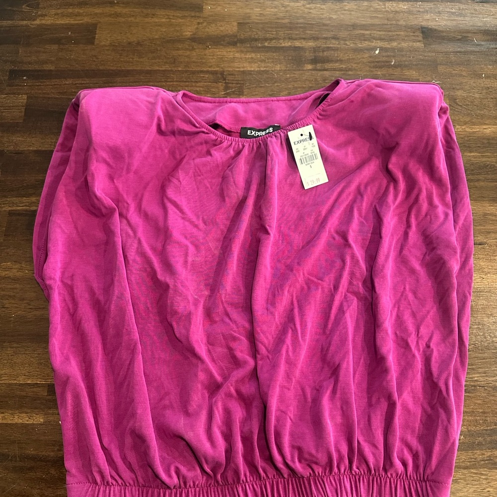 Express Women's Fuchsia Blouse